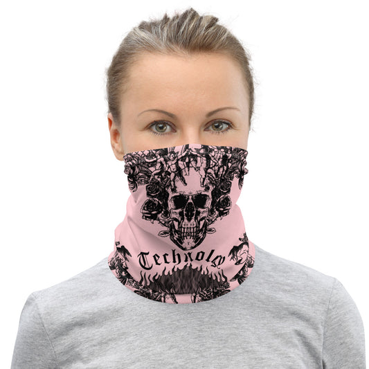 Technology Neck Gaiter / Face Mask Pink